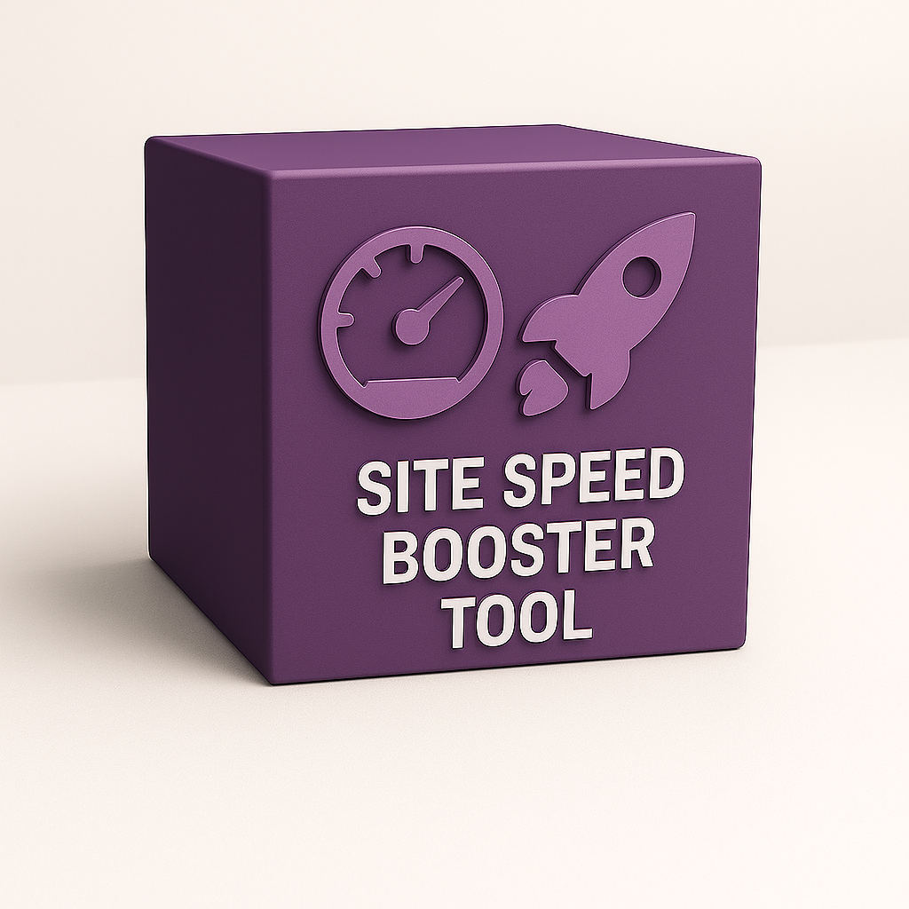 Site Speed Booster Tool