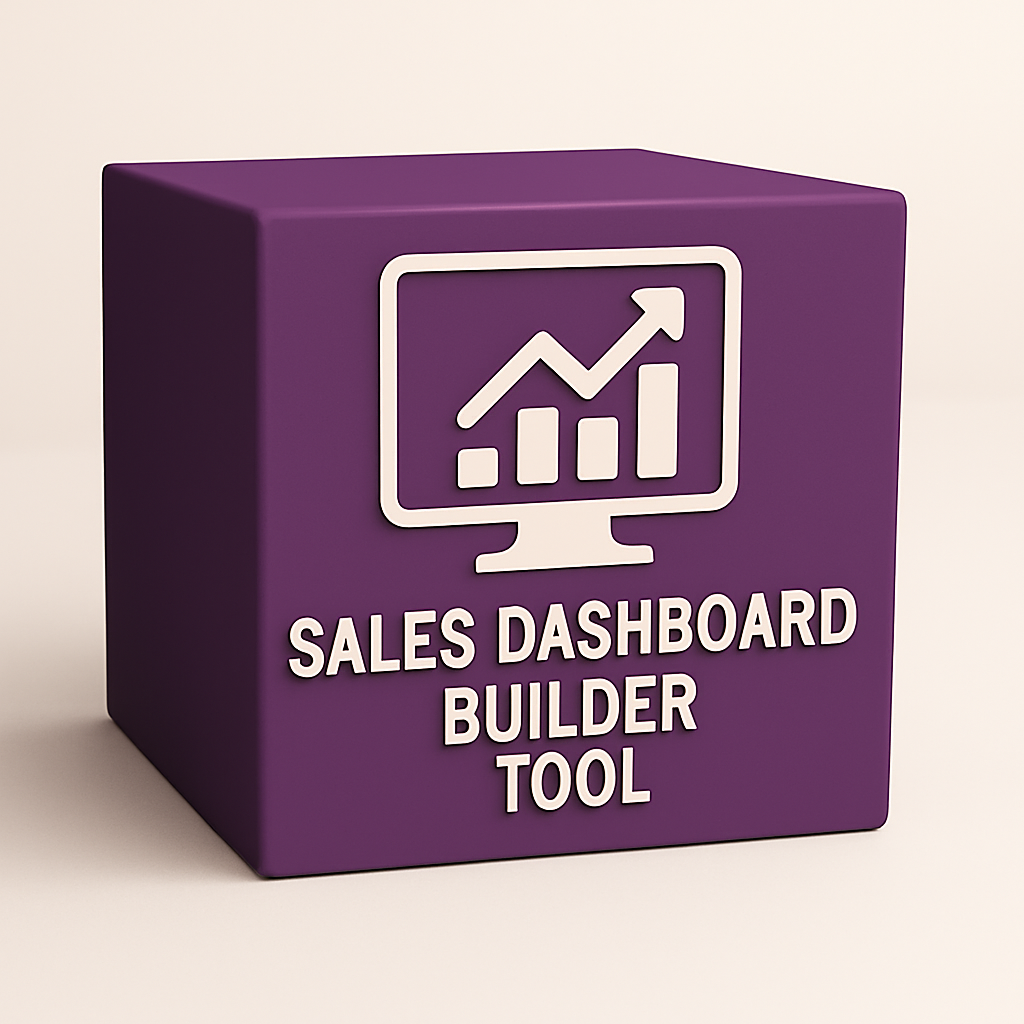 Sales Dashboard Builder Tool