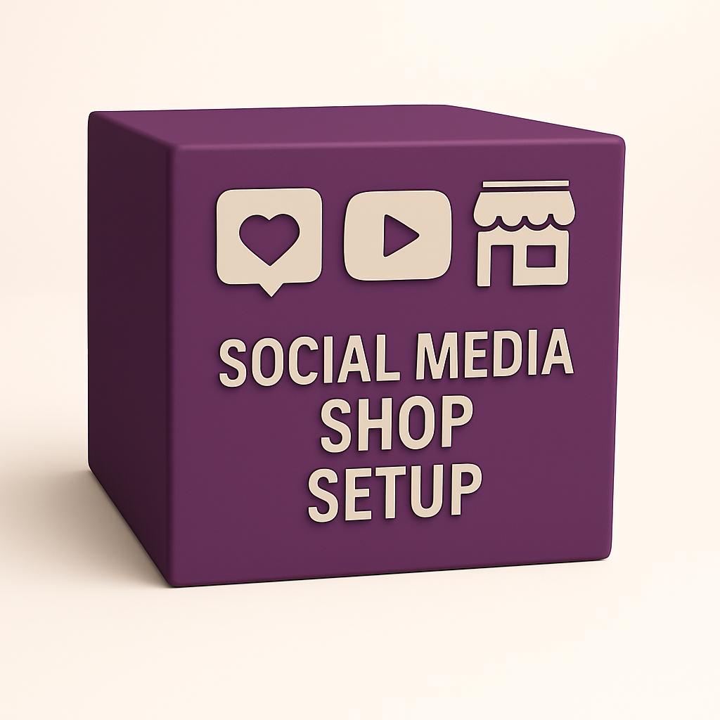 Social Media Shop Setup
